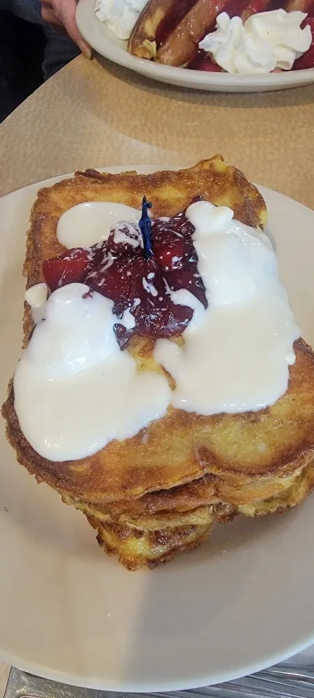 Blueberry Cream Cheese French Toast