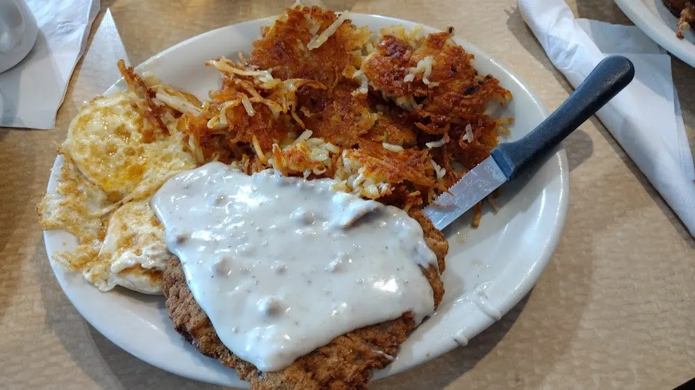 Country Fried Steak & Eggs