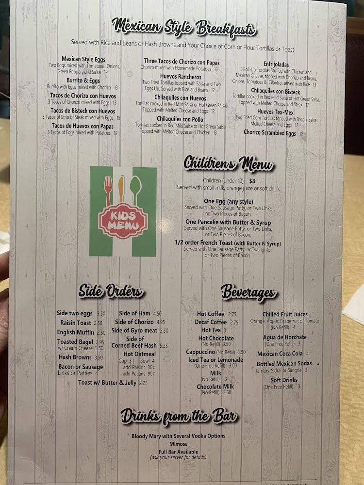 Castlewood Restaurant Menu image 2