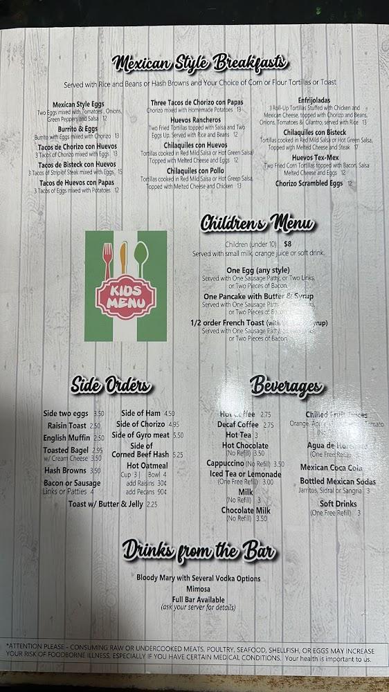 Castlewood Restaurant Menu image 3